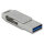 STICK HUB DELOCK USB 5 Gbps USB-C + Typ-A Speicherstick 256GB - Metallgehuse