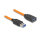 DELOCK USB 5 Gbps Kabel USB Typ-A Stecker zu USB Typ-A Buchse fur Tethered Shooting 1m orange