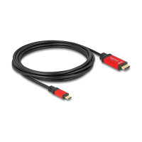 DELOCK ?USB Type-C zu HDMI Kabel DP Alt Mode 8K 60 Hz mit...