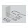 DELOCK LTE Antenne SMA Stecker 7-9 dBi direktional mit Anschlusskabel RG-58 5m weiss outdoor