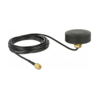 DELOCK WLAN 802.11 b/g/n Antenne RP-SMA Stecker 2dBi...