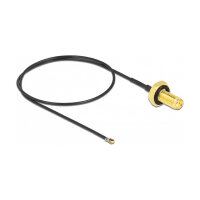 DELOCK Antennenkabel SMA Buchse zum Einbau zu MHF 4L LK...