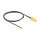 DELOCK Antennenkabel SMA Buchse zum Einbau zu MHF 4L LK Stecker 1.37 50cm Gewindelnge 10mm