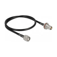 DELOCK Antennenkabel TNC Stecker zu TNC Buchse RG-58 60cm