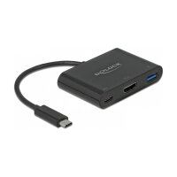 DELOCK USB Type-C Adapter zu HDMI 4K 30 Hz mit USB Typ-A...