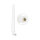 DELOCK LTE Antenne SMA Stecker 0 - 4 dBi omnidirektional drehbar mit Kippgelenk weiss