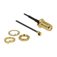 DELOCK Antennenkabel SMA Buchse zum Einbau zu I-PEX Inc....