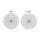 DELOCK WLAN 802.11 ac/a/h/b/g/n Antenne N Buchse 6 - 8 dBi 28cm omnidirektional starr outdoor weiss