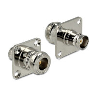 DELOCK Adapter N Buchse > BNC Buchse zum Einbau