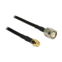 DELOCK Antennenkabel TNC Stecker > SMA Stecker RG-58...