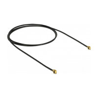 DELOCK Antennenkabel I-PEX Inc. MHF I Stecker zu I-PEX...