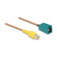 DELOCK Kabel FAKRA Z Buchse > Cinch Buchse RG-179 32cm