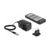 DELOCK HDMI Matrix Switch 4 x HDMI in zu 2 x HDMI out 4K 60 Hz mit Audio Extraktor