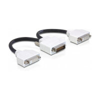 DVI DMS-59 ST > 2x DVI Buchse