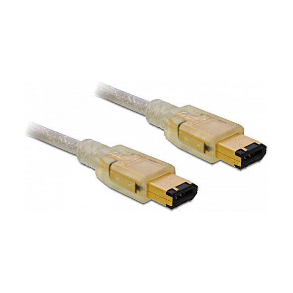 FireWire-Kabel Delock FW400 6Pin -> FW4