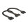 Delock - Stromkabel - 15 PIN SATA Power (M) bis 15 PIN SATA Power (W)