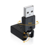 Delock Rotationsadapter USB 2.0-A