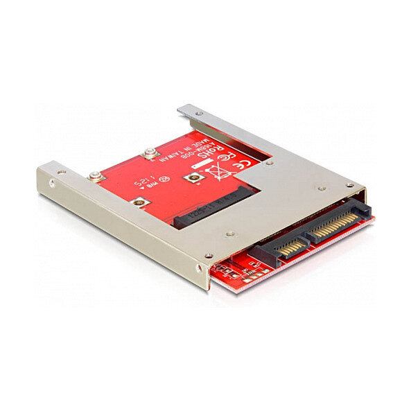 Delock Konverter SATA 22 Pin > mSATA fu