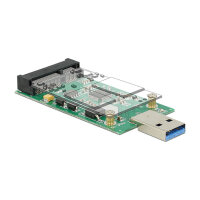 DeLock Konverter USB 3.0 A Stecker > mS