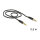 Delock Audio-Klinkenkabel 0,5m, schwarz