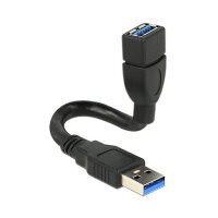 DeLock Kabel USB 3.0-A St > BU ShapeCab