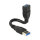 DeLock Kabel USB 3.0-A St > BU ShapeCab