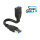 DeLock Kabel USB 3.0-A St > BU ShapeCab