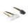Inter.2x Molex >6pin Graka Delock