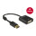 DeLock DisplayPort 1.2 > DVI 24+5 (ST-BU) Adapter 4K Schwarz