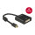 DELOCK Adapterkabel mini DisplayPort 1.2 Stecker > DVI 24+5 Buchse schwarz 4K Aktiv