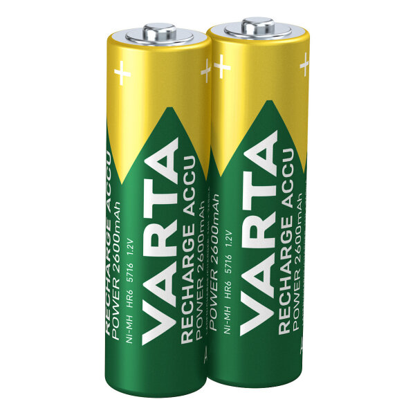 Akku AA 1.2V (HR06) *Varta* Recharge Accu - 2er-Pack