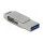 STICK DELOCK USB 3.2 Gen 1 USB-C + Typ-A Speicherstick 128GB - Metallgehuse