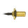 DELOCK Antennenkabel SMA Buchse zum Einbau > MHF /U.FL-LP-068 kompatibler Stecker 100mm 1.13 Gewindelnge 10mm spritzwassergescht