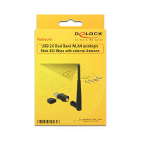 USB 2.0 Dual Band WLAN ac/a/b/g/n Stick - Netzwerkadapter - USB 2.0