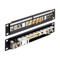 Patchpanel Black 25,4cm