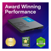 2.5" 4TB Crucial (6.3cm) BX500 SATAIII 3D 7mm intern...