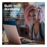 2.5" 4TB Crucial (6.3cm) BX500 SATAIII 3D 7mm intern retail