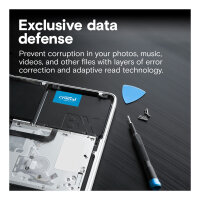 2.5" 4TB Crucial (6.3cm) BX500 SATAIII 3D 7mm intern retail
