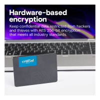 2.5" 4TB Crucial (6.3cm) BX500 SATAIII 3D 7mm intern retail