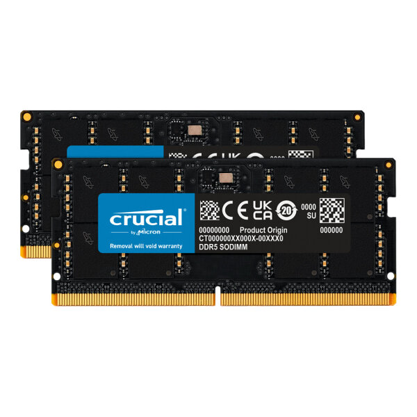 96GB PC 5600 CL46 KIT (2x48GB) Crucial