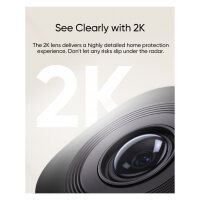 Eufy Überwachungskamera C220 für Innenbereich, 2560 x 1440 (QHD), T8W11321