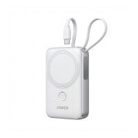 Anker MagGo Powerbank, Weiß, USB-C, Apple Watch,...