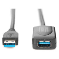 DIGITUS USB 3.0 Verlängerungskabel Typ A -A St/Bu...