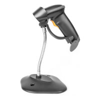 DIGITUS Barcode Handscanner 1D/2D Kabel QR-Code grau