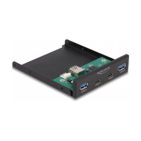 DELOCK 8.89cm 3.5Zoll USB 3.2 Gen 1 Front Panel 2 x USB...