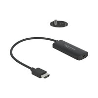 DELOCK Adapter HDMI-A Stecker zu USB Type-C Buchse DP Alt Mode 8K