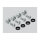 Delock Monitorarm - Rack montierbar - Schwarz - 4U - 48.3 cm