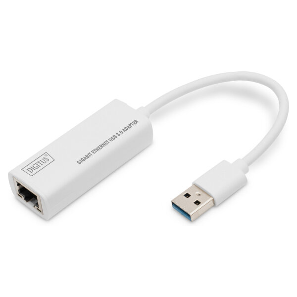 Digitus USB 3.0 > RJ45 (ST-BU) Adapter Schwarz