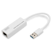 Digitus USB 3.0 > RJ45 (ST-BU) Adapter Schwarz