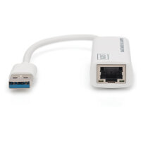 Digitus USB 3.0 > RJ45 (ST-BU) Adapter Schwarz